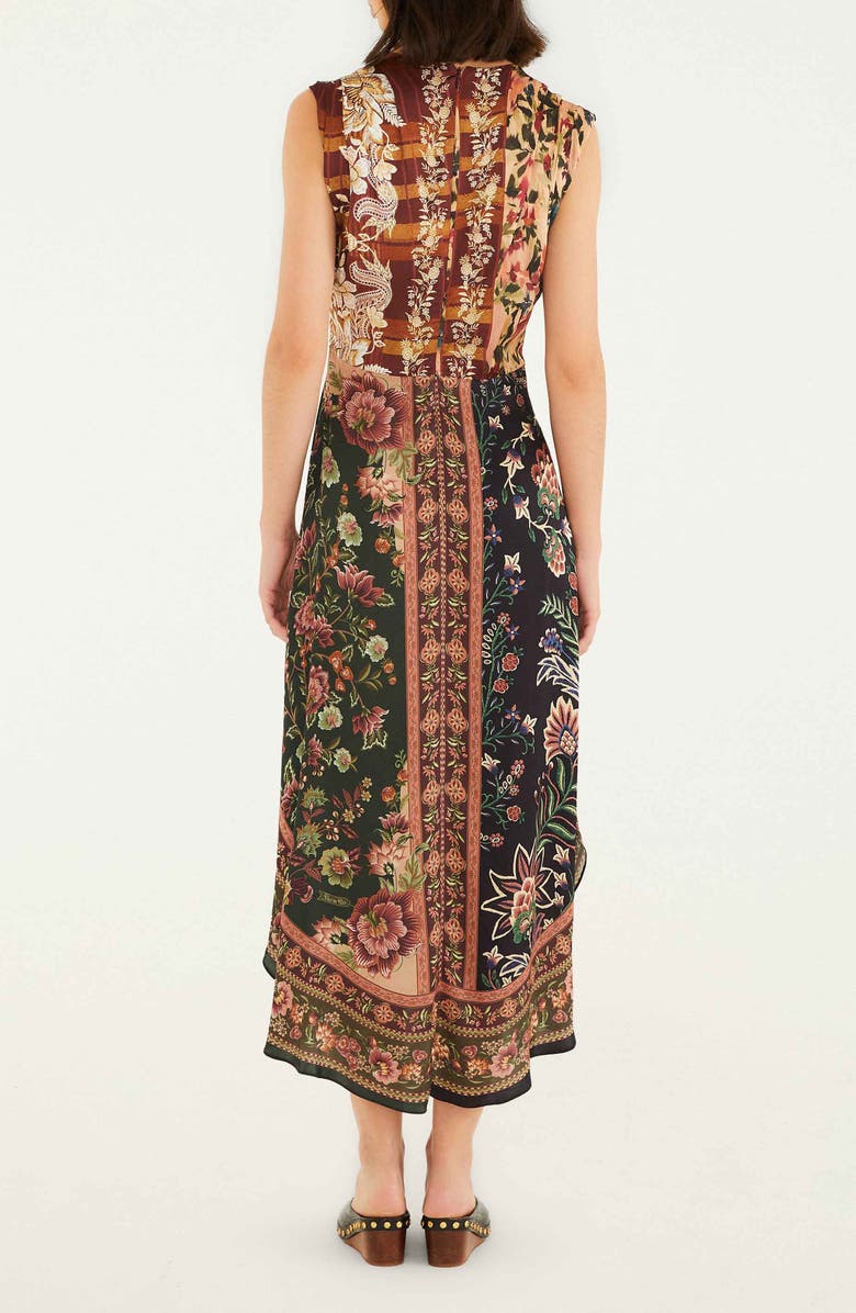 FARM Rio Winter Garden Mix Sleeveless Sundress, Alternate, color, Winter Garden Mix