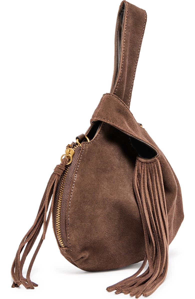 Dolce Vita Zury Leather Fringe Handbag, Alternate, color,