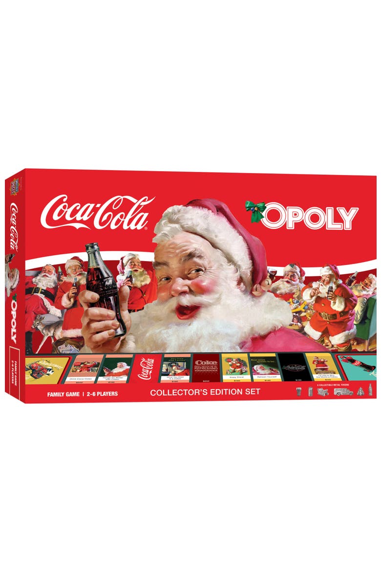 Coca-Cola Holiday Opoly, Main, color, Multicolor