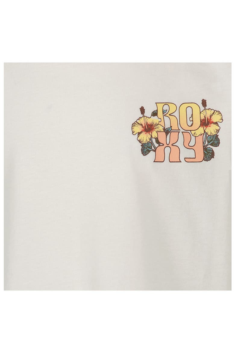 Kids' Soulflower Oversized Graphic Tee, Alternate, color, COCONUT MILK