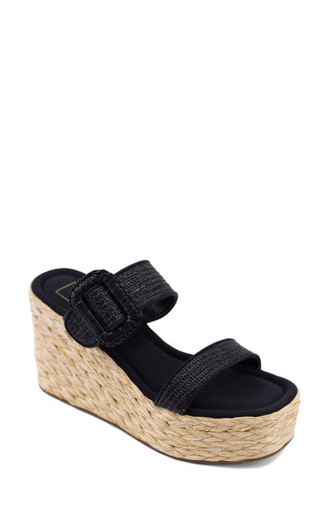 Leena Platform Wedge Espadrille Sandal (Women)