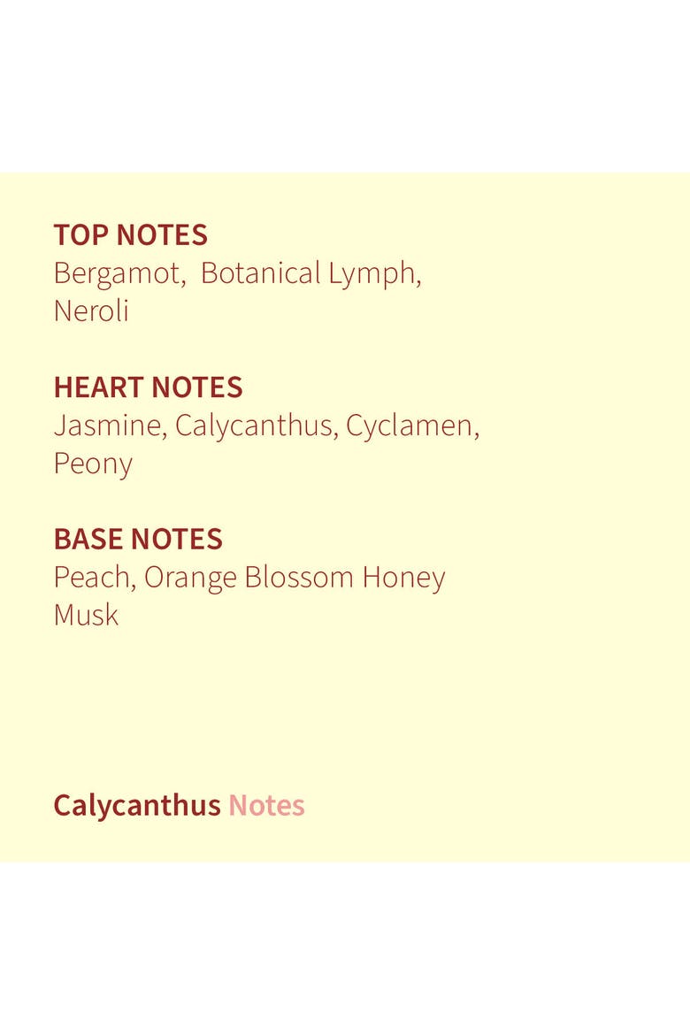 Calycanthus Eau de Parfum, Alternate, color, White