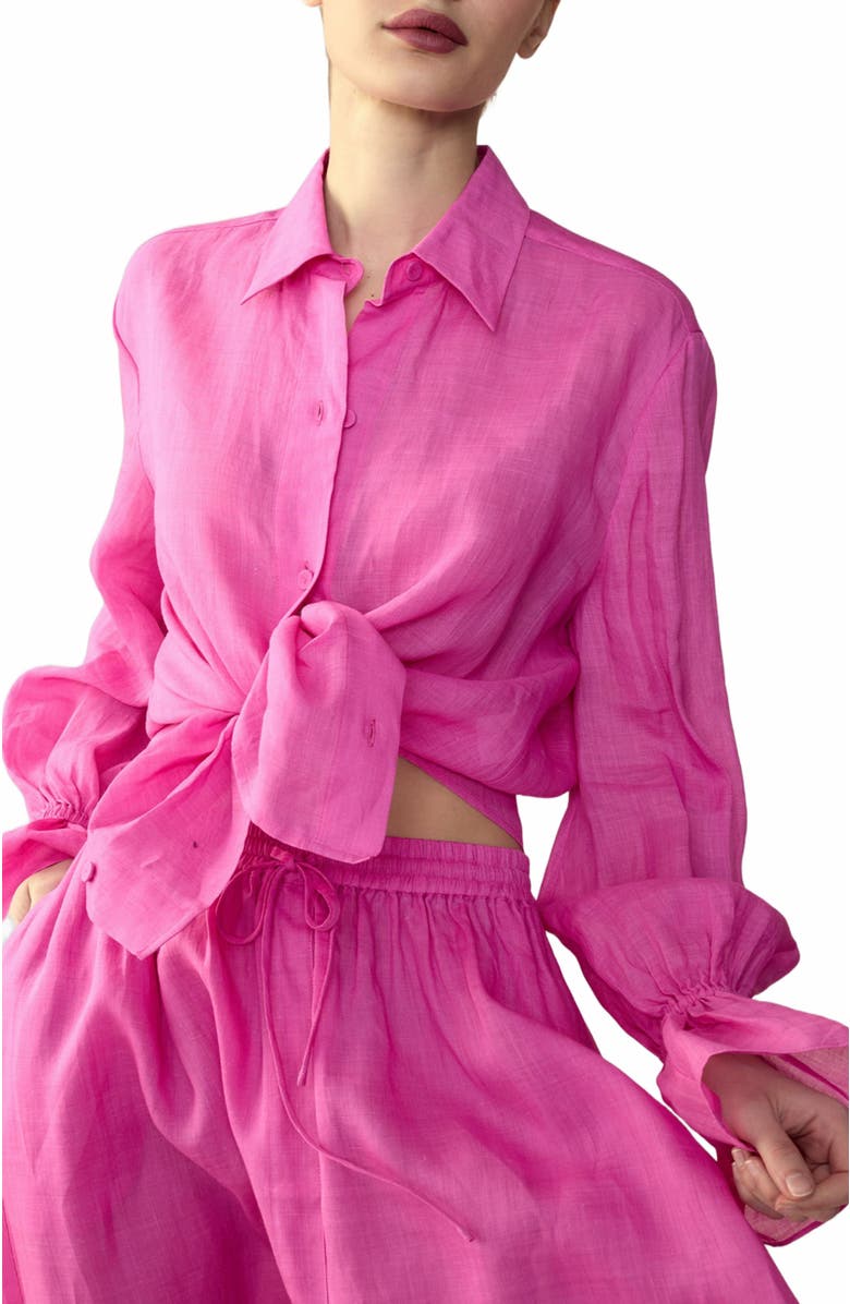 Cynthia Rowley Baleira Blouse, Alternate, color, 