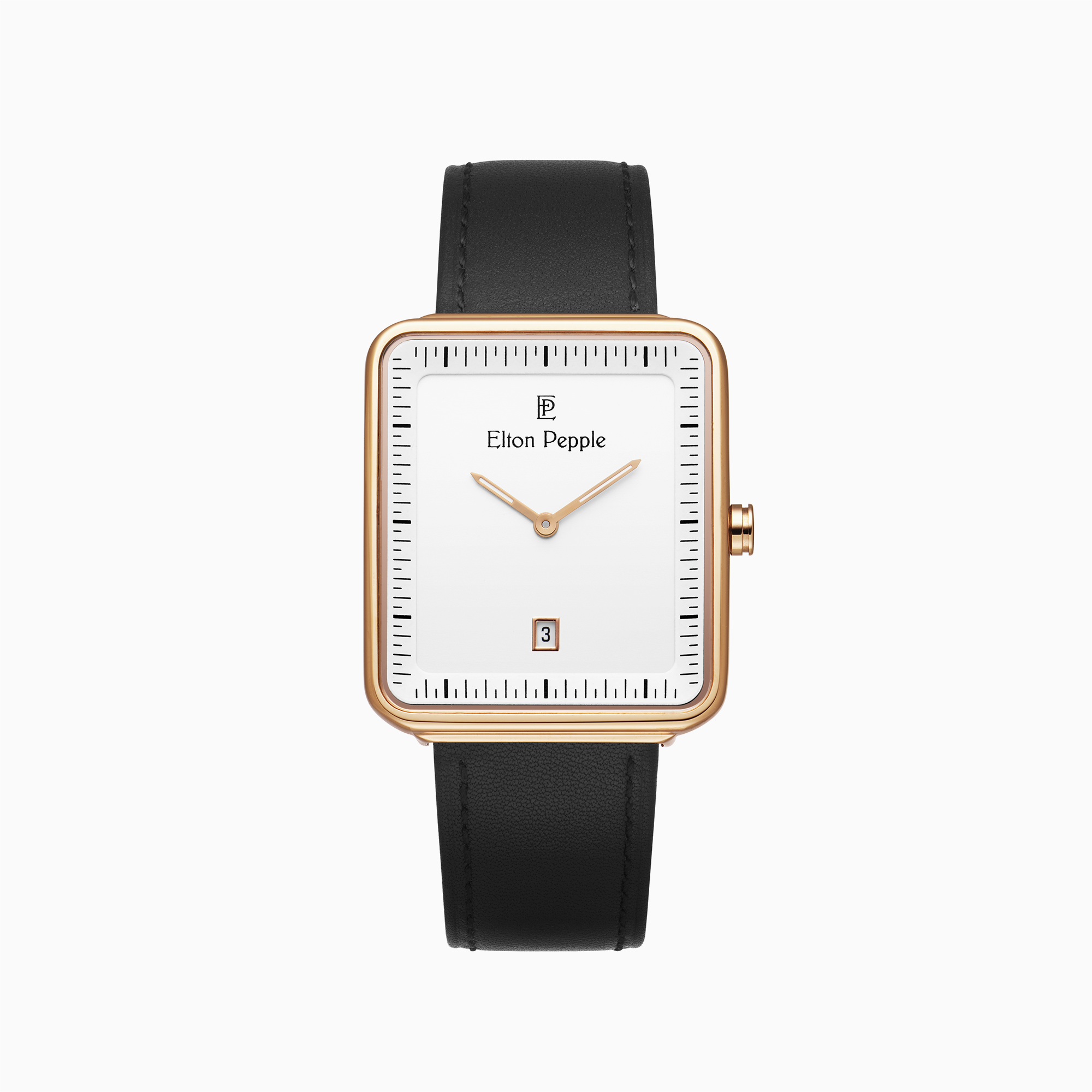 selected Eggshell White/Black/Rose Gold
