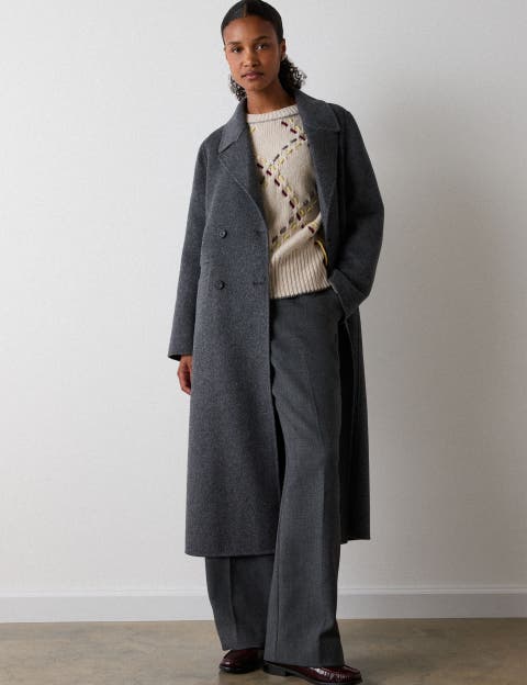Relaxed Double Faced Coat