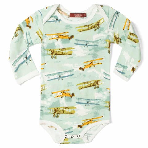 Organic Cotton Long Sleeve One Piece (Baby)
