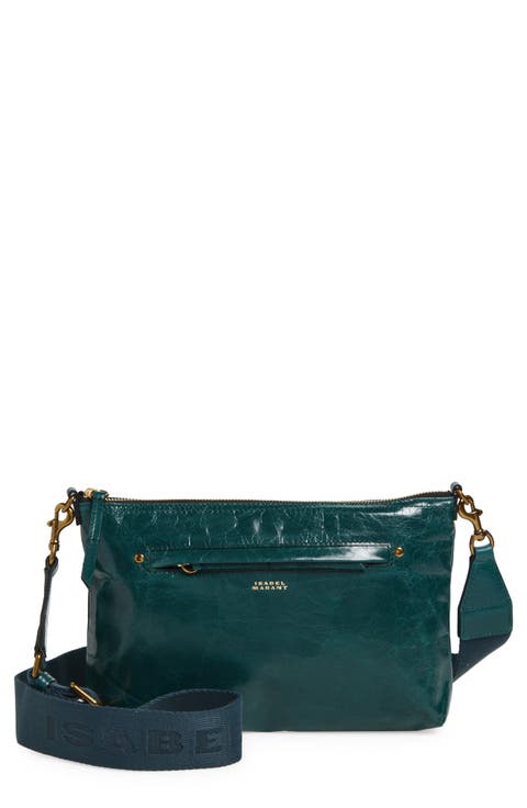 Nessah Wardy Leather Crossbody Bag