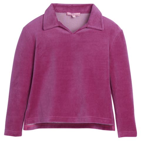 Kids' Velour Polo Pullover (Toddler)