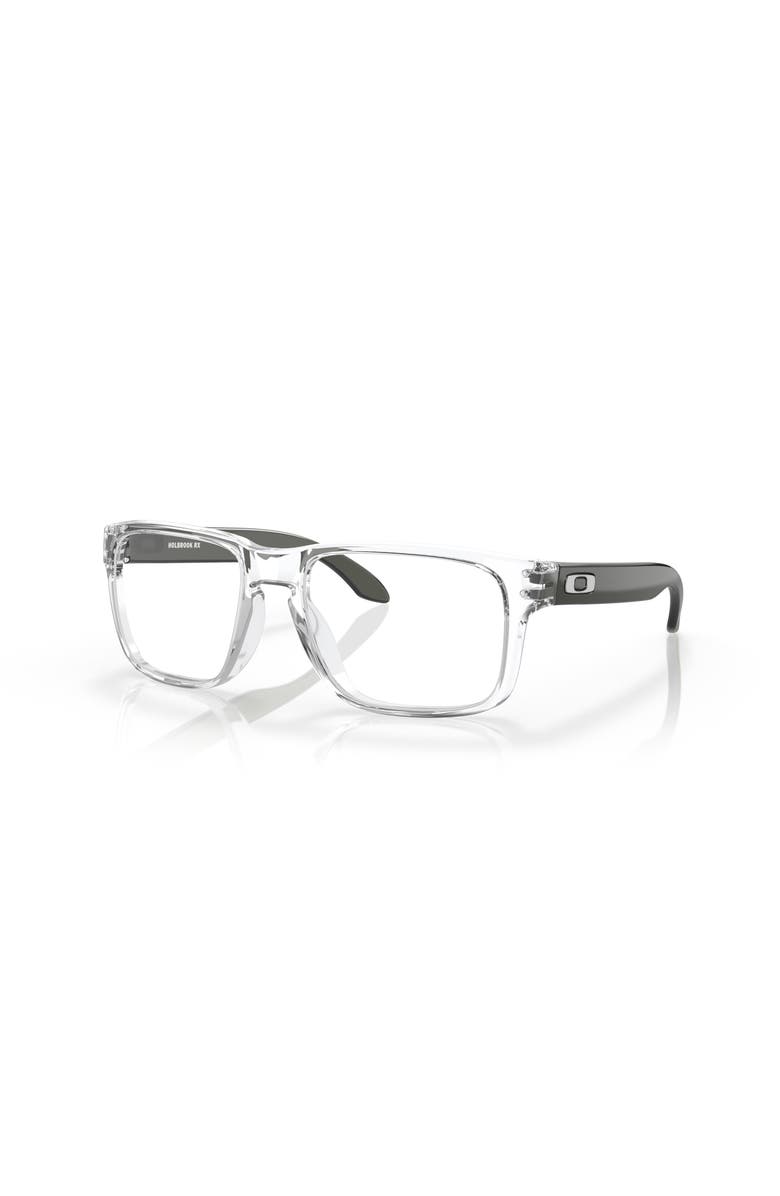 Oakley 54mm Square optical glasses, Main, color, Transparent