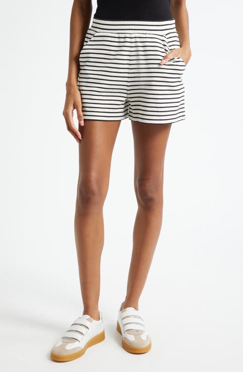 Veronica Beard Brighton Striped Shorts