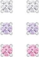 Lily Nily Pack of 3 Stud Earrings