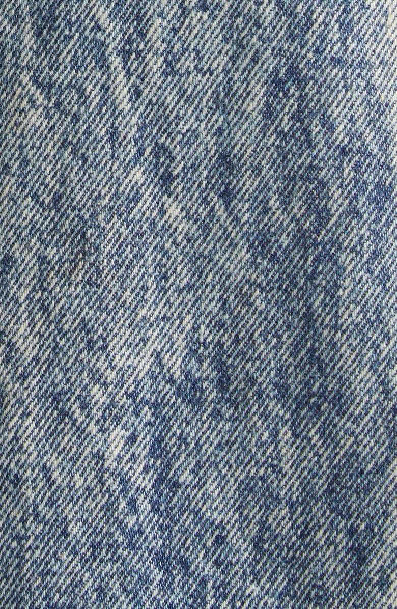 Vaquera Denim Car Wash Pleated Skirt, Alternate, color, Blue