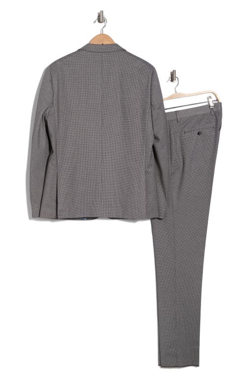 Soul Of London Tone On Two Jersey Suit In Black/noir