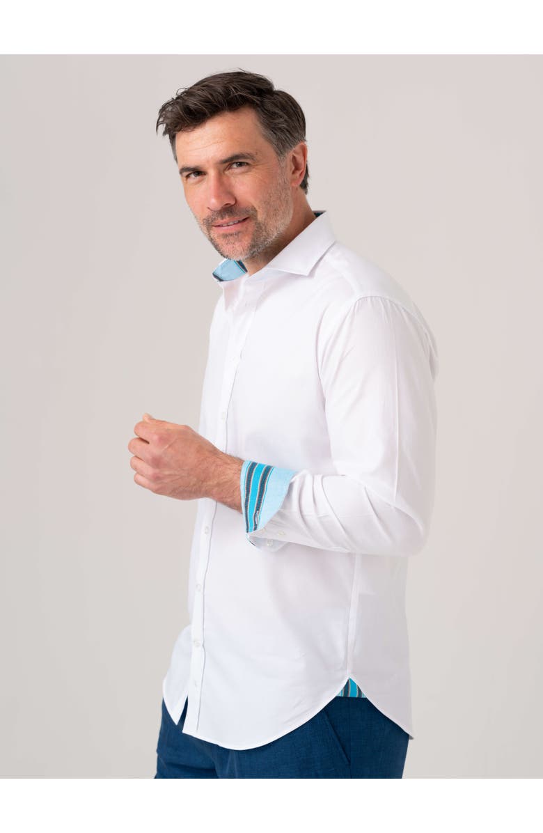 Koy Clothing Button up shirt, Alternate, color, White