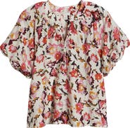 Caslon® Puff Sleeve Top