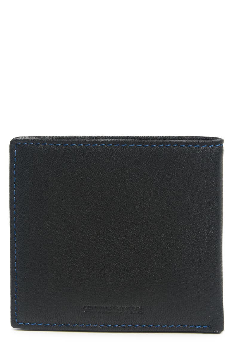 Namea I Bifold Leather Wallet, Alternate, color, BLACK