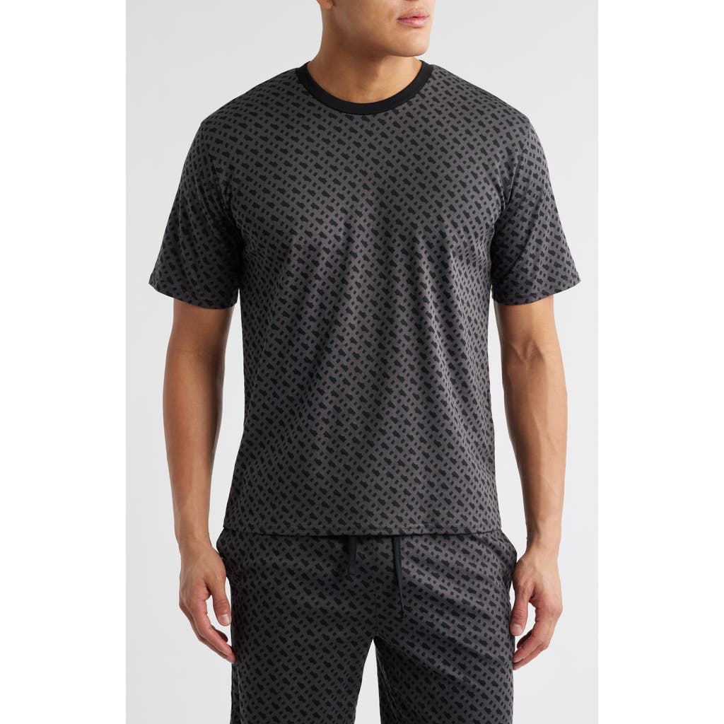 Shop Hugo Boss Boss Relax Lounge T-shirt In Open Miscellaneous