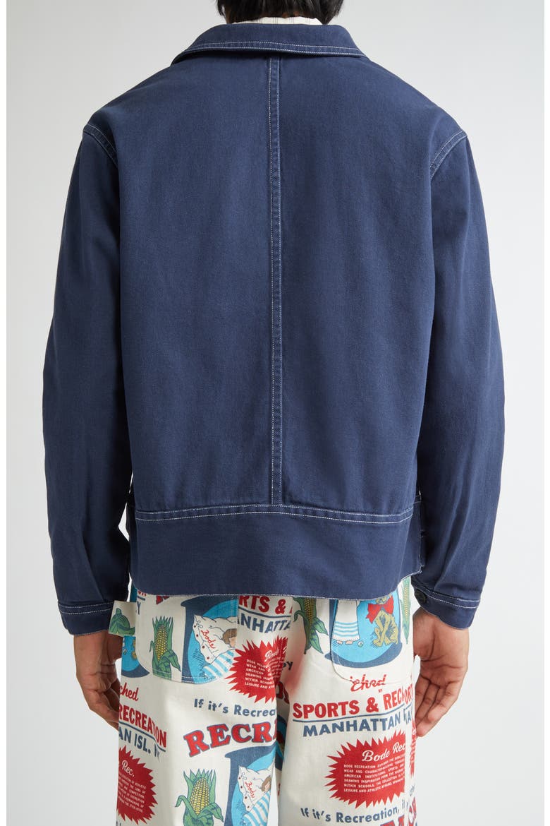 Knolly Brook Side Tab Jacket, Alternate, color, DARK NAVY