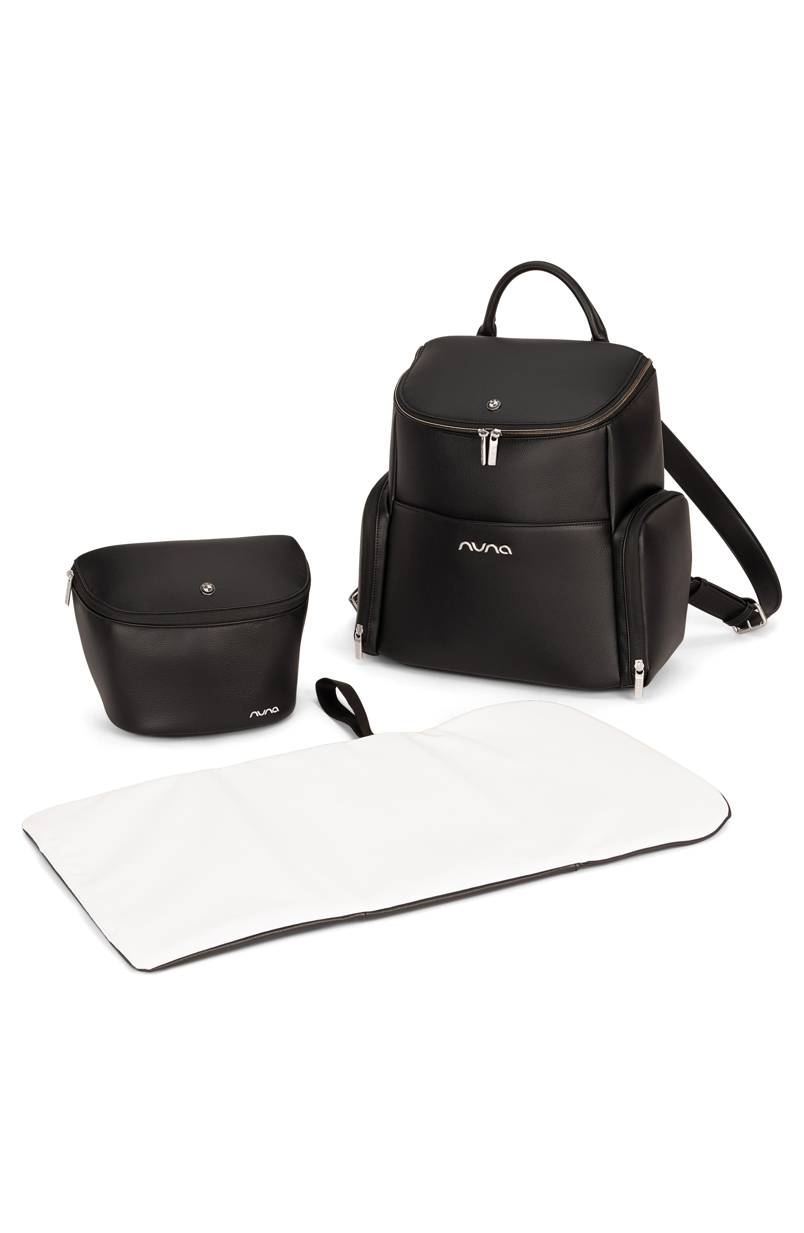 Nuna x BMW Essential Diaper Bag, Alternate, color, Black