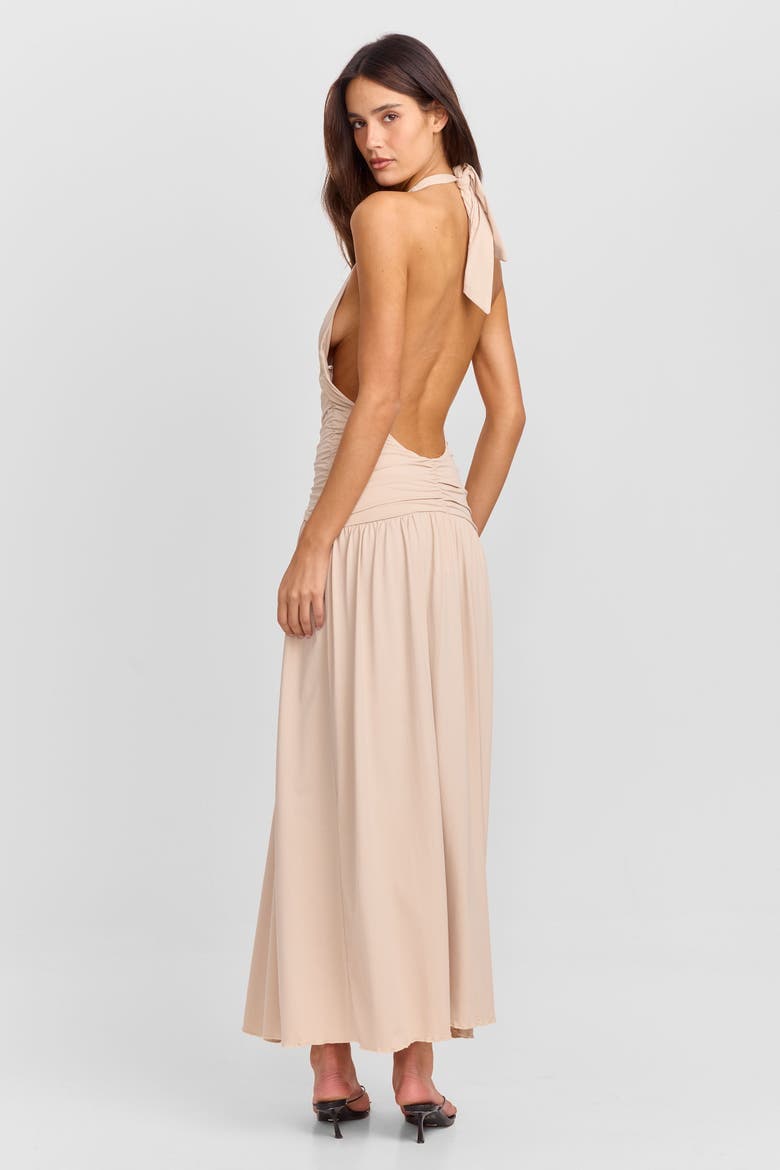 Emmy Maxi Dress, Alternate, color, Natural