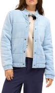 Threads 4 Thought Malia Quilted Denim Puffer Jacket