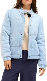 Threads 4 Thought Malia Quilted Denim Puffer Jacket