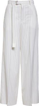 ■sacai■サカイ■ Wool & Silk Wide Leg Pants■パンツ Sacai Stripe Wool & Silk Wide Leg Pants | Nordstrom