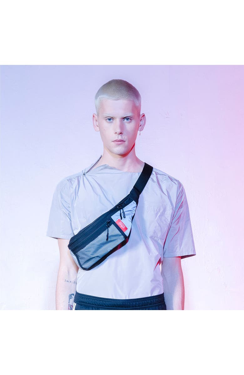 Manhattan Portage Luminosity Alleycat Belt Bag, Alternate, color, Luminous Black