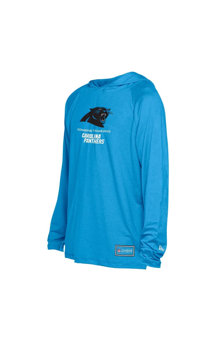 New Era Men's New Era Blue Carolina Panthers Functional Fandom Hoodie, Alternate, color,