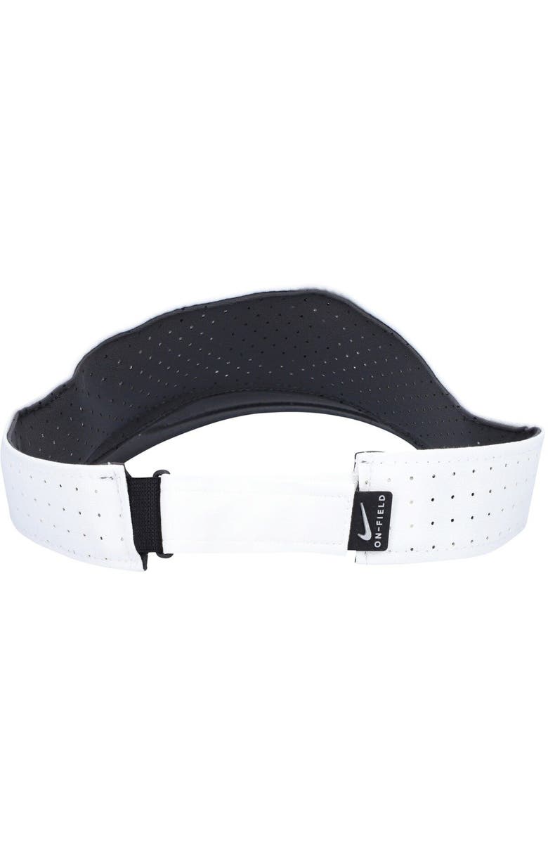 Nike Men's Nike White Kentucky Wildcats 2021 Sideline Performance Visor, Alternate, color, 