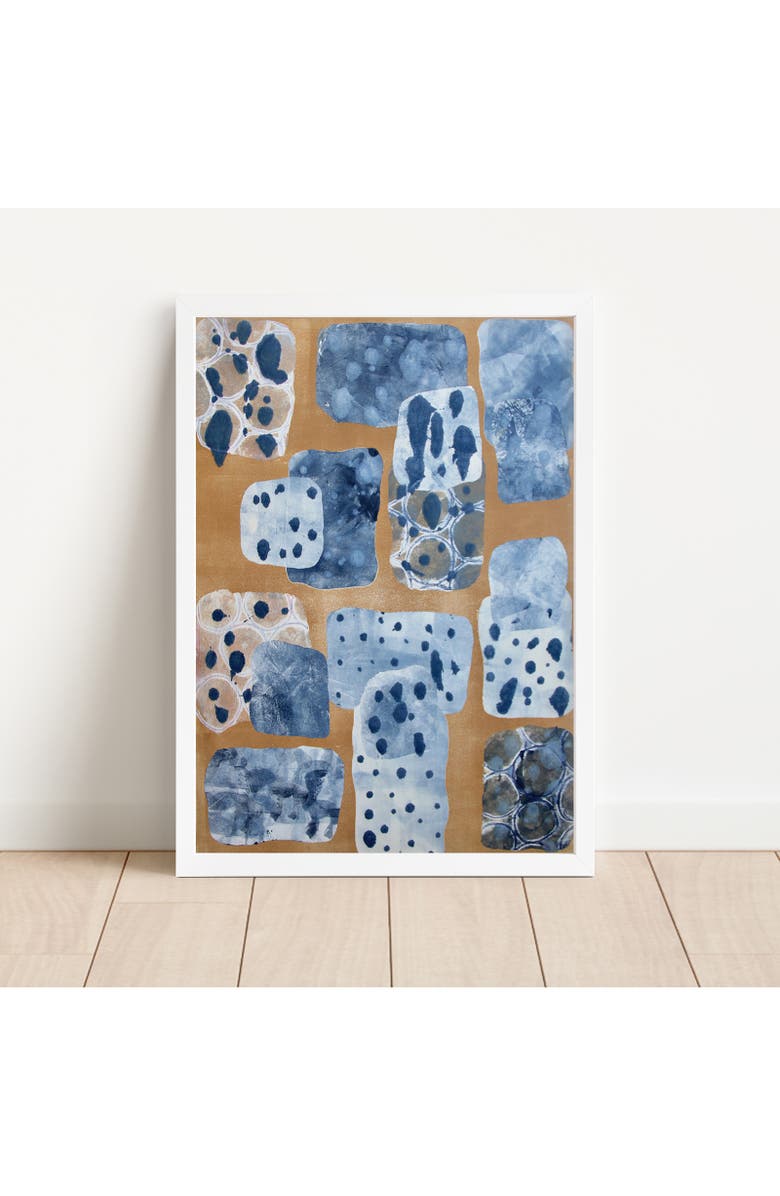 Artxtiles New Spots Small Framed Print, Alternate, color, Multi