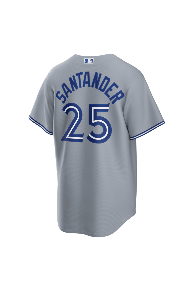 Men's Nike Anthony Santander Gray Toronto Blue Jays Road Replica Jersey, Alternate, color, Gray