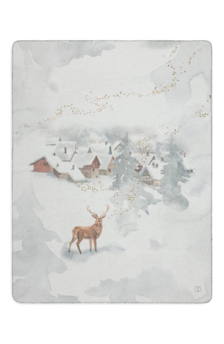 Togas Snowy Throw, Main, color, Grey