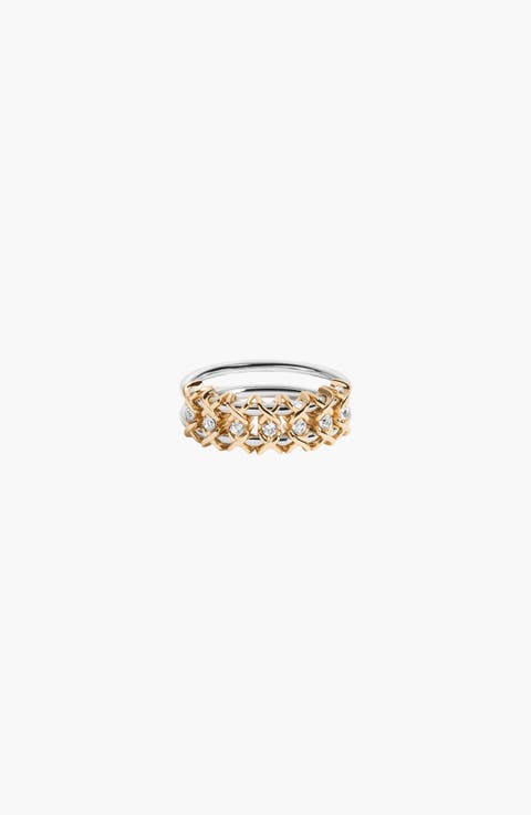 Kinetic Estate Two-Tone Ring