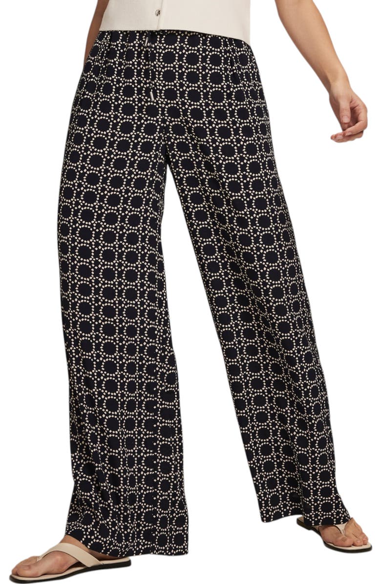 MINT VELVET Wide Leg Trouser, Main, color, Navy