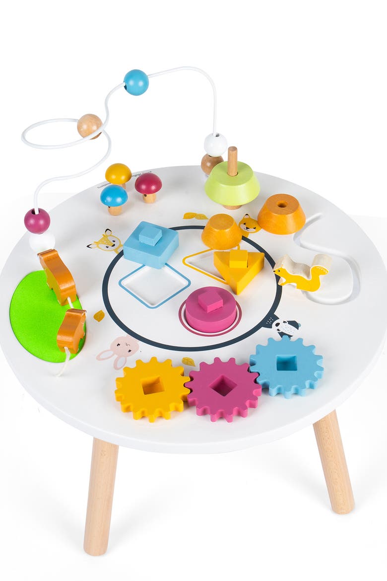 FSC® Certified Animal Activity Table, Main, color, White