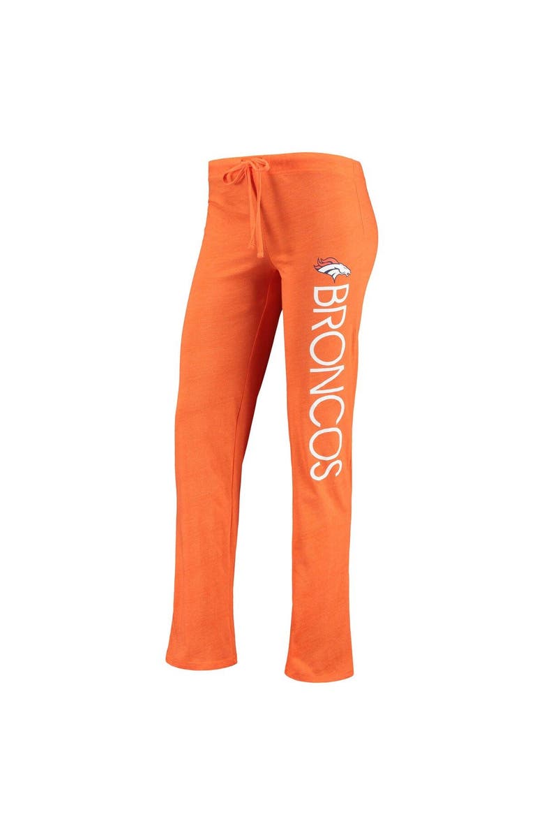 CONCEPTS SPORT Women's Concepts Sport Orange/Navy Denver Broncos Muscle Tank Top & Pants Sleep Set, Alternate, color, 