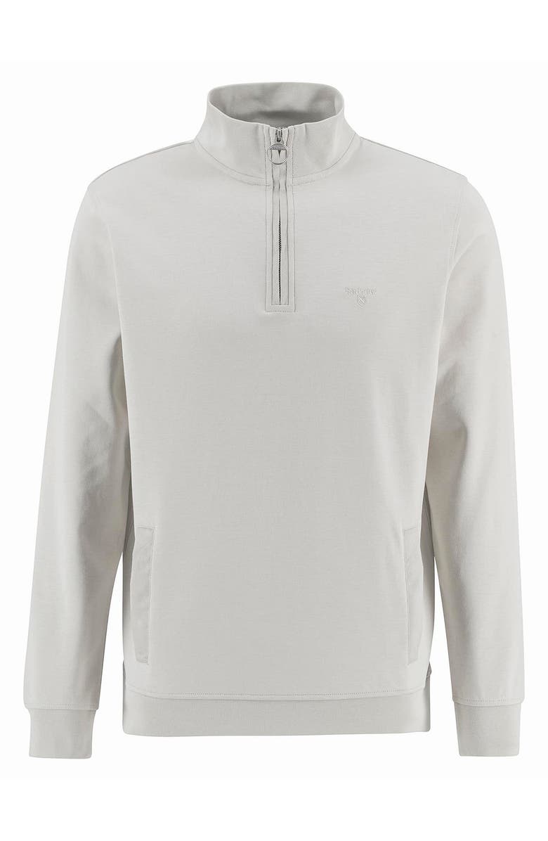 Barbour Lambeth Quarter Zip Pullover, Alternate, color, Mist
