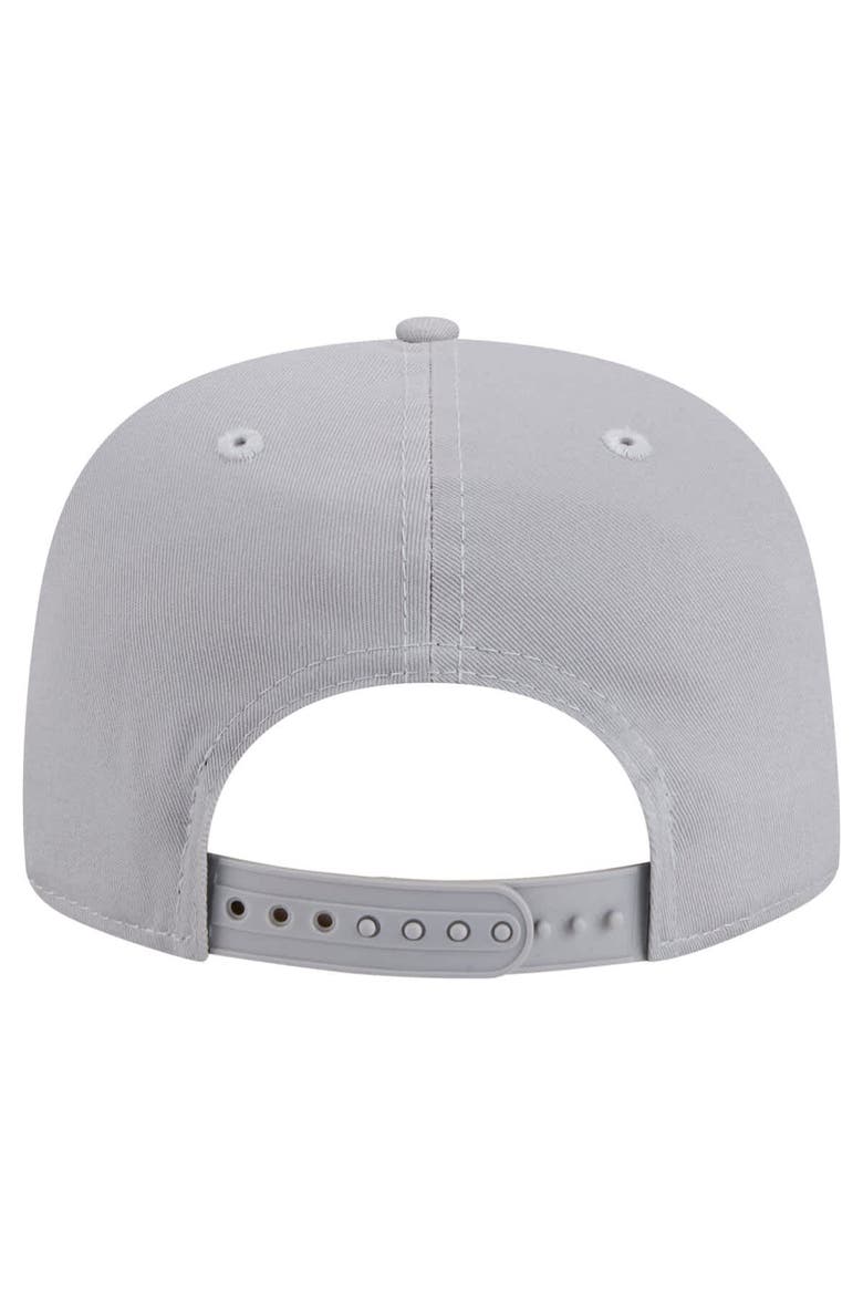 Men's New Era Gray Phoenix Suns Throwback Property Of Golfer Snapback Hat, Alternate, color, Gray