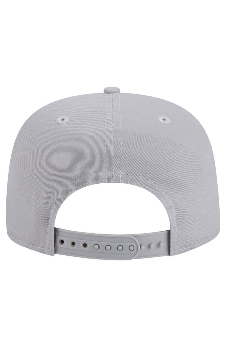 New Era Men's New Era Gray Phoenix Suns Throwback Property Of Golfer Snapback Hat, Alternate, color, Gray