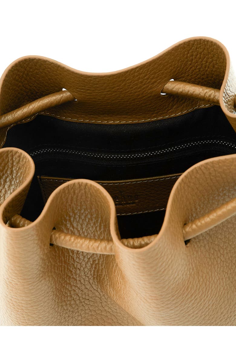 behno Medium Ina Pebble Leather Shoulder Bag, Alternate, color, Bisque