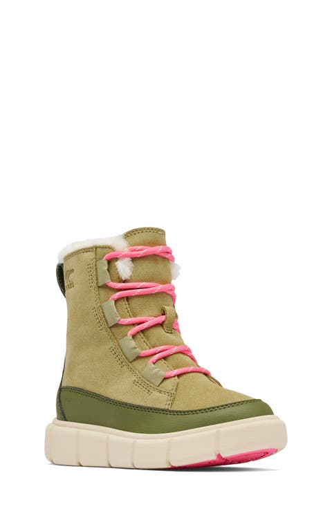 Kids' Explorer III Faux Fur Waterproof Boot (Toddler & Little Kid)