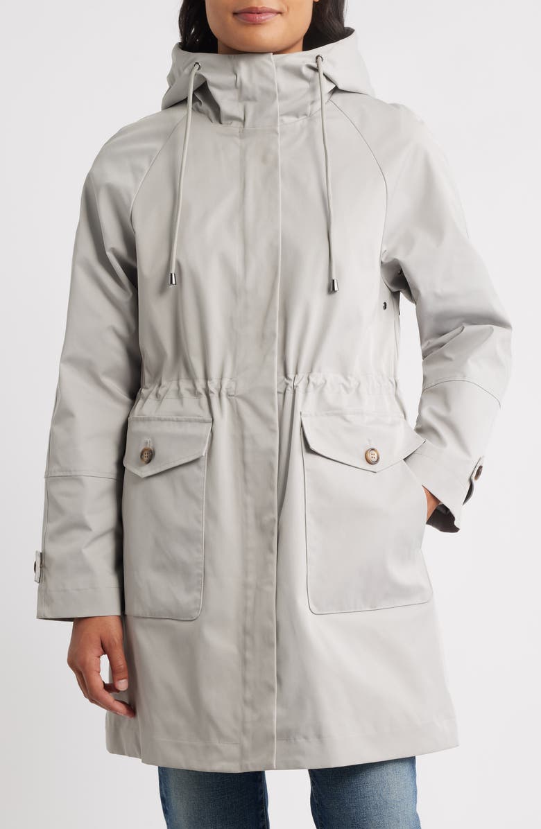 Bernardo Hooded Raincoat, Main, color, 