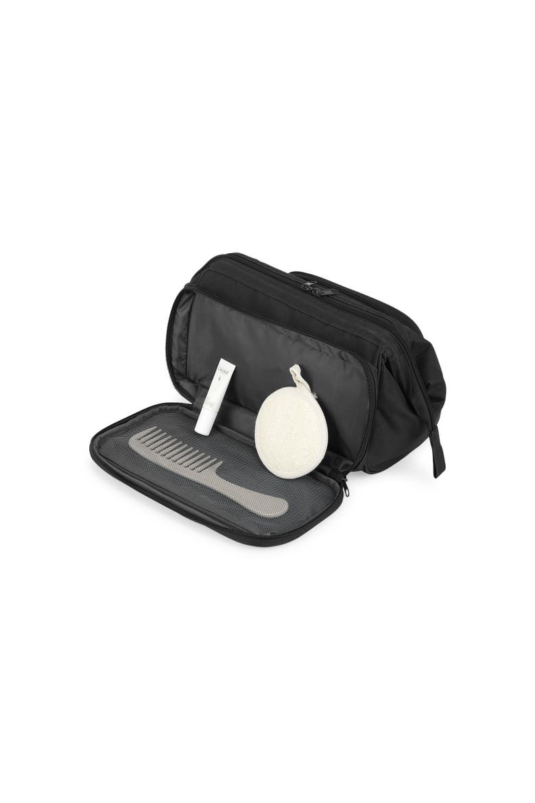Uptown Essentials Toiletry Bag, Alternate, color, Black
