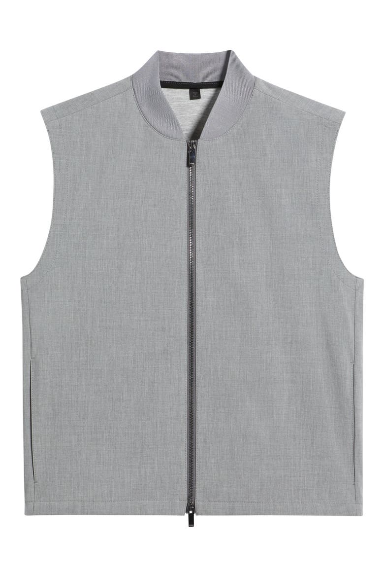 Hanry Zip Vest, Alternate, color, MEDIUM GREY