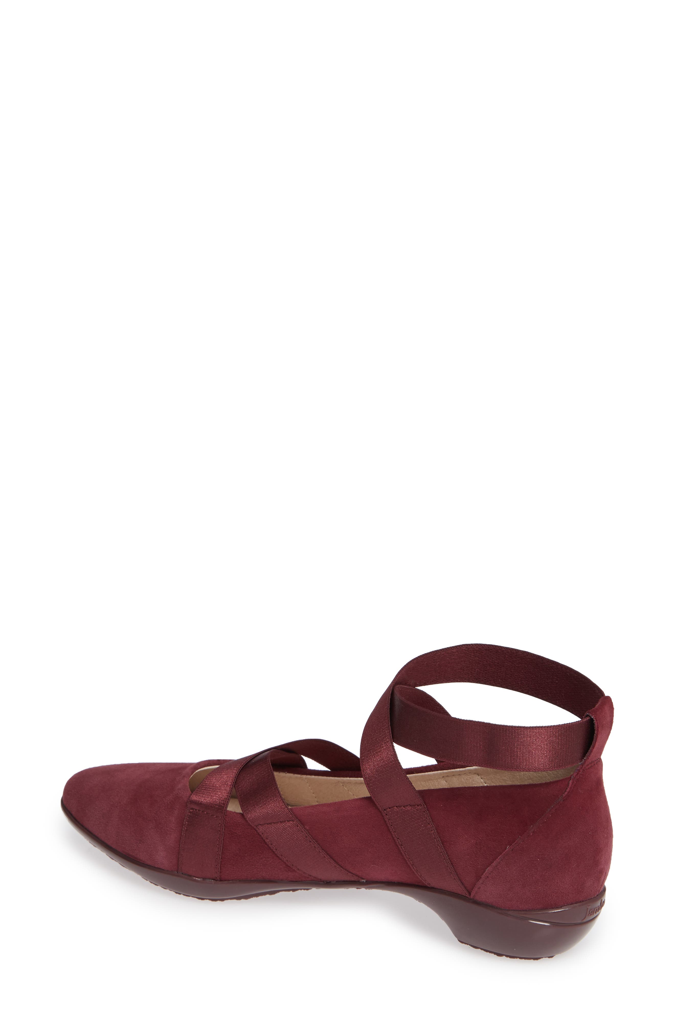 Rumson Flat, Alternate, color, BURGUNDY SUEDE