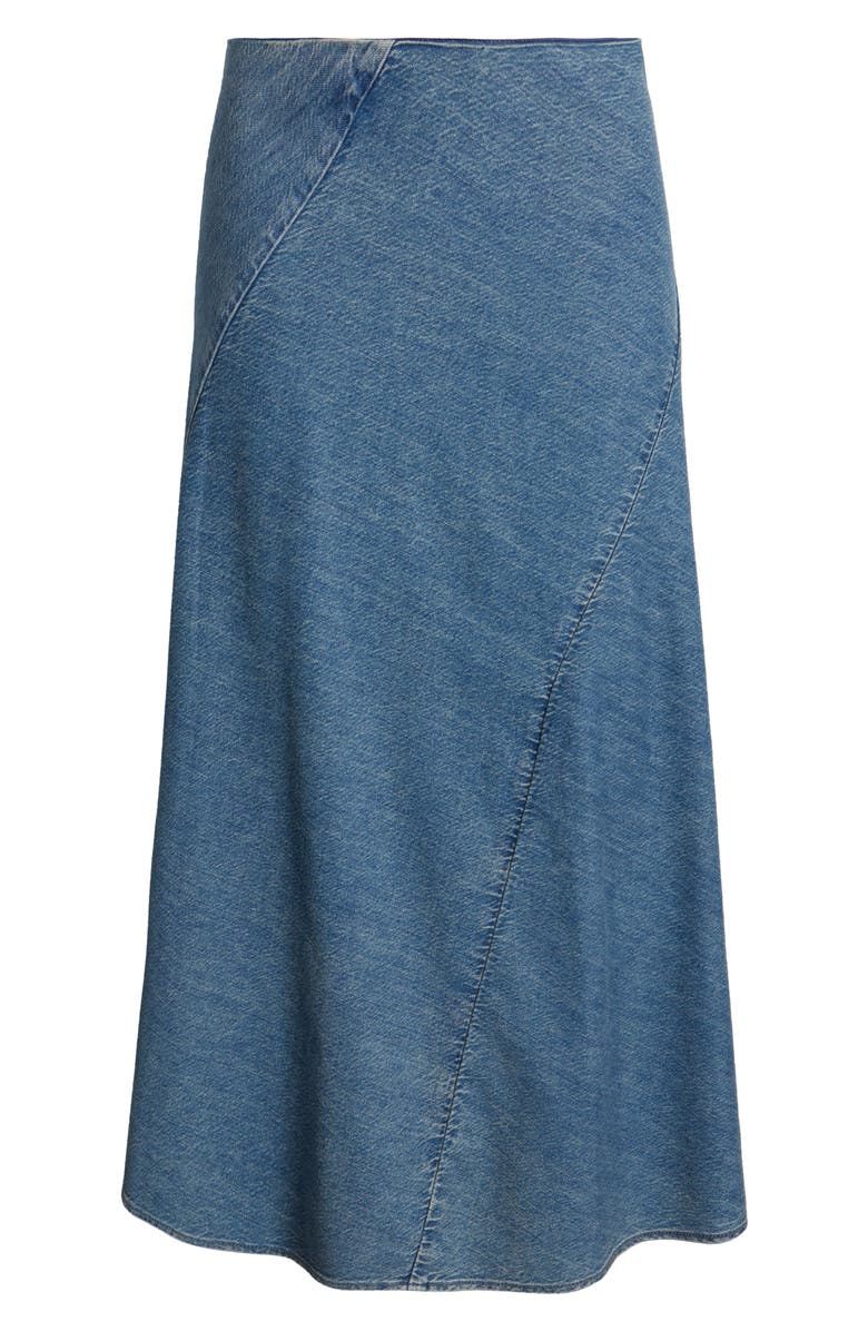 rag & bone Lisbon Denim Midi Skirt, Alternate, color,