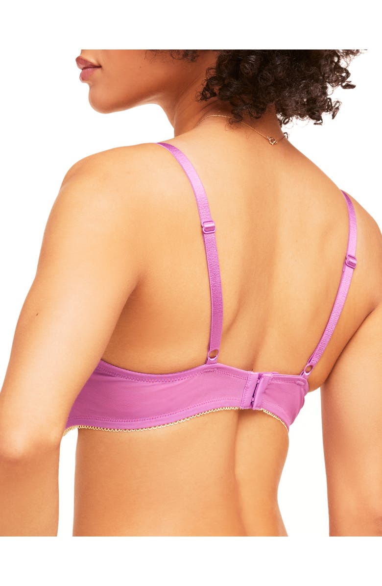 Adore Me Elie Contour Demi Bra, Alternate, color, Medium Purple