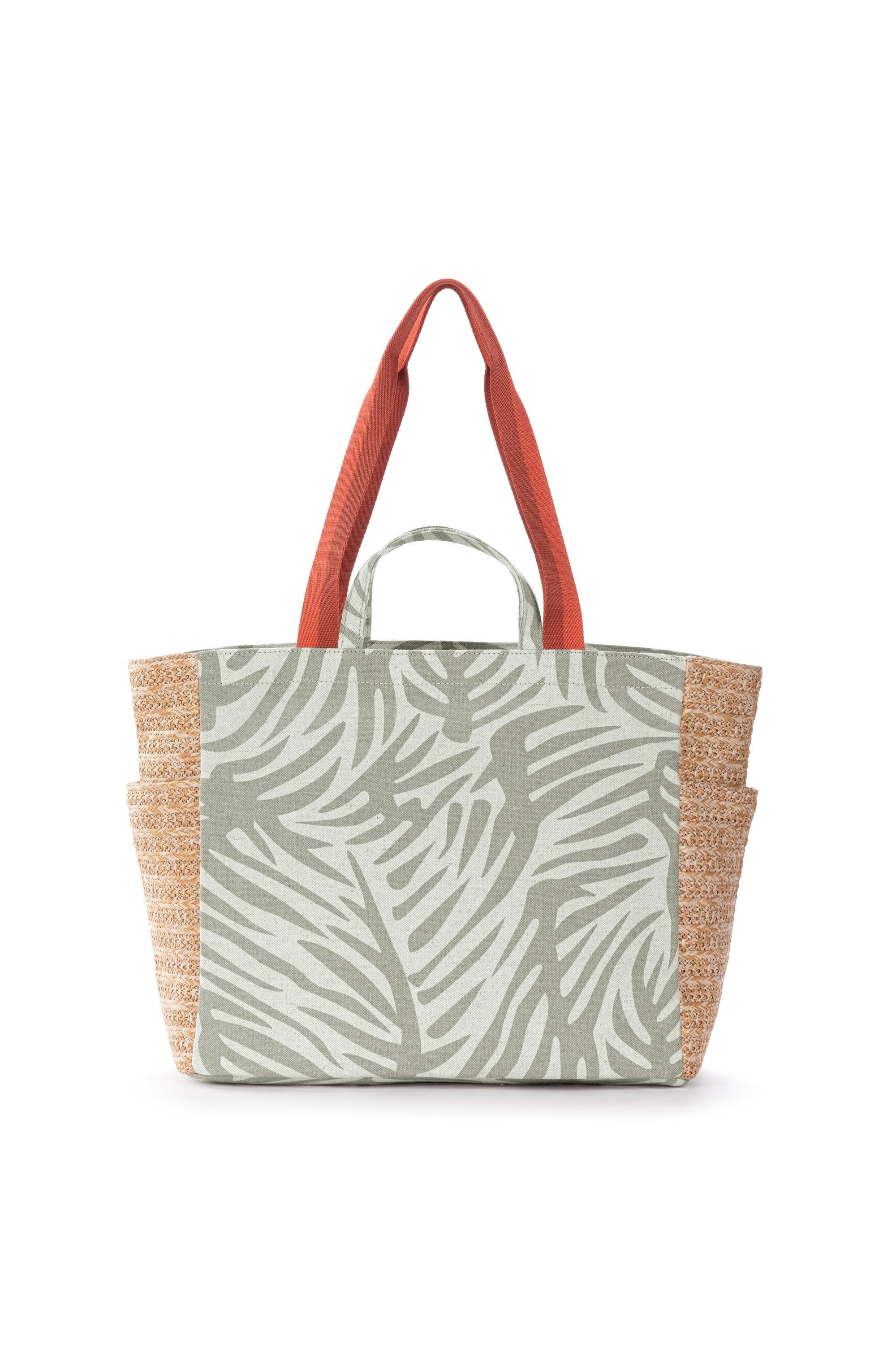 The Sak Cassia Beach Tote, Alternate, color, Natural Leaf