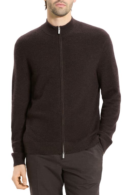 Theory Cyr Cashmere Cardigan In Brown